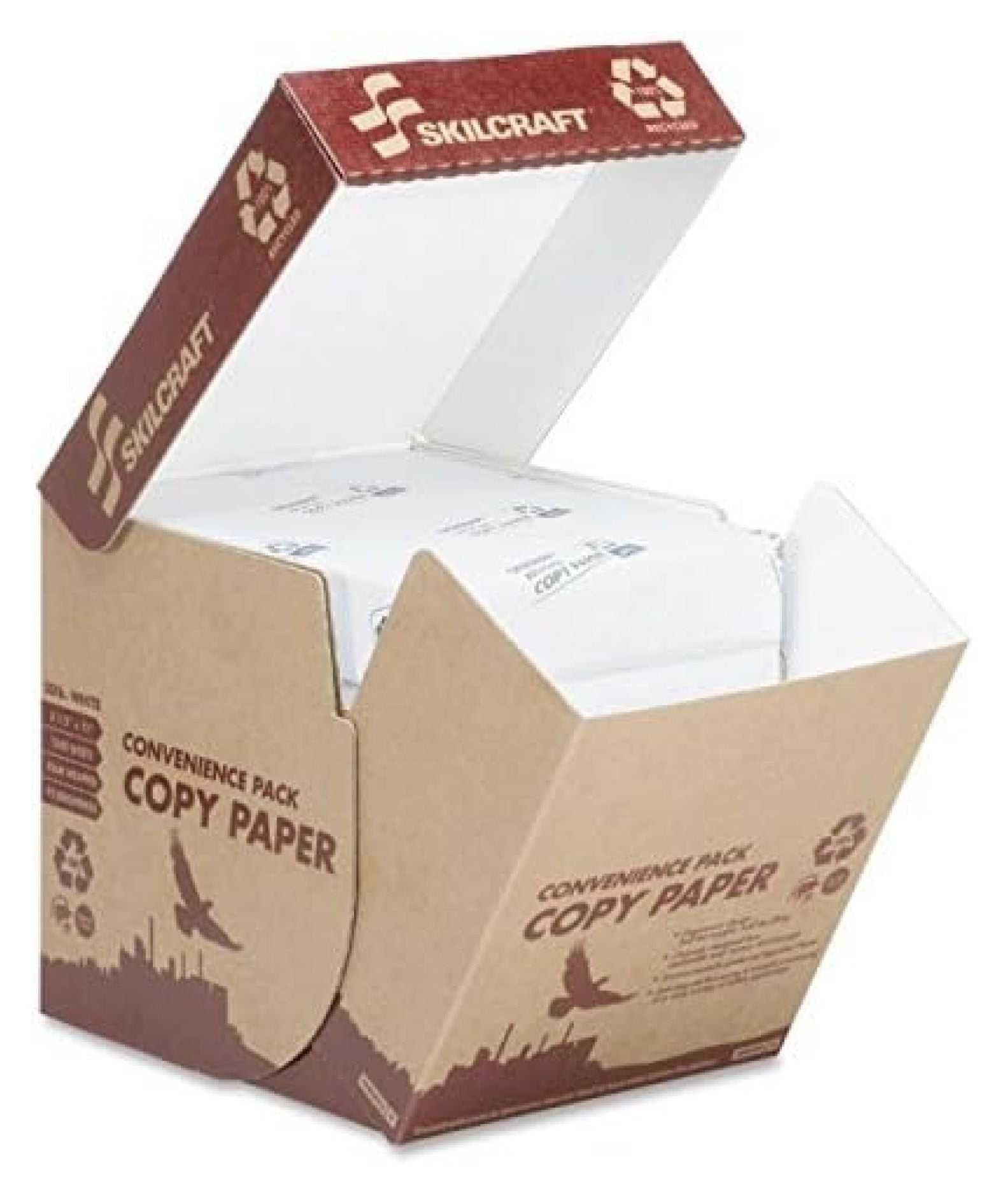 - 7530016111896-100% Post-Consumer Recycled Convenience Copy Paper - Ream Wrapped - 5 Reams/BX - 2500 units