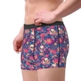 thumbnail image 2 of Fotbe Skull colorful flower daisy Men’s Total Support Pouch Boxer Briefs, X-Temp Cooling, Moisture-Wicking Underwear, Regular, Long-leg and Trunk-Small, 2 of 6