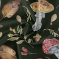 thumbnail image 2 of Coolnut Mushroom Round Tablecloth with Zipper Umbrella Hole, Waterproof Washable Polyester Fabric Table Cover for Outdoor Patio Garden Party, 60", 2 of 7