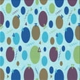 thumbnail image 1 of Ahgly Company Indoor Square Patterned Steel Blue Area Rugs, 6' Square, 1 of 6