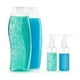 thumbnail image 3 of 24 Pack 3.4oz/100ml Transparent Travel Bottles Pump Bottle Lotion Dispenser Bottle , Massage Oil, S, 3 of 5