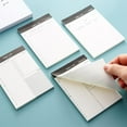 thumbnail image 6 of Small Notepads Daily Schedule Planner Small Notebook Tearable 50 Sheets Unlined Pocket Writing Pad Checklist Notepads, 6 of 16