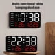 thumbnail image 5 of Reloj electrónico de luz roja con pantalla digital multifuncional con alarma, fecha, temperatura y visualización de la hora, 5 of 6