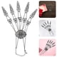 thumbnail image 2 of Gothic Hand Chain Goth Hand Jewelry Punk Chain Bracelet with Fingernail Claws, 2 of 4