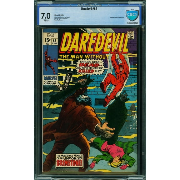 Daredevil #65 - CBCS 7 Comic Book