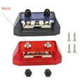 thumbnail image 2 of 2PCS Dual Stud Bus Bar 12-48V Power Distribution Block Holder for Car Boat, 2 of 7