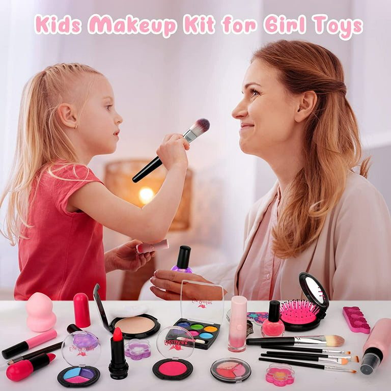  Kids Washable Makeup Girl Toys - Kids Makeup Kit for