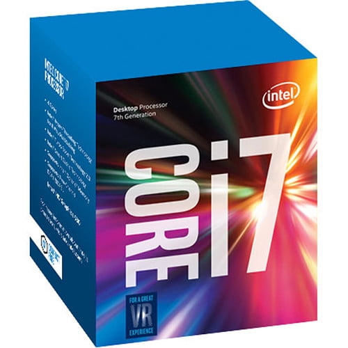 Intel Processeur Core i7-7700K Kaby Lake Dual-Core 4.2 GHz LGA 1151 91W