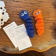 thumbnail image 1 of Viflosae Handcrafted Creatures Mischievous In Nature Adorned With Expressive Oversized Eyes Crafted With Care For Imaginative Unique Crochet Multisave, 1 of 2