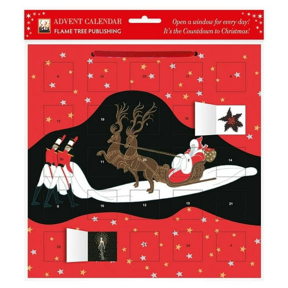 Entrance of Santa Claus advent calendar (Calendar)