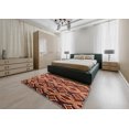 thumbnail image 4 of Ahgly Company Indoor Rectangle Mid-Century Modern Light Copper Gold Solid Area Rugs, 5' x 8', 4 of 6