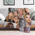 thumbnail image 6 of Pretty Florence Pugh Blanket Super Soft Throw Blanket Silky Flannel Lightweight for Sofa, Bed Blanket All Season Use 30""*40""（76 * 100cm）, 6 of 6