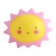 thumbnail image 3 of Forma encantadora con luz nocturna LED con cara sonriente para decoración de lámpara de dormitorio infantil (sol amarillo), 3 of 8