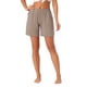 thumbnail image 1 of Pantalones cortos de pijama de modal para mujer INSPIRE CHIC, suaves y cómodos, con bolsillos, pantalones cortos elásticos de boxeador, ropa de dormir, color beige, 1 of 6