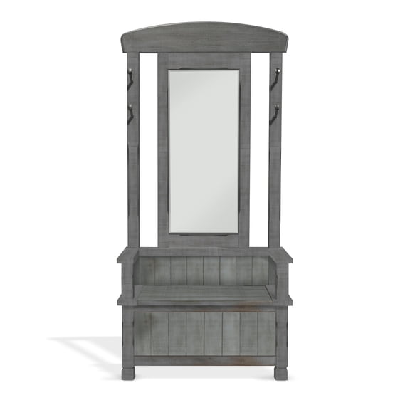 Sunny Designs 78" 4-hook Farmhouse Wood Hall Tree