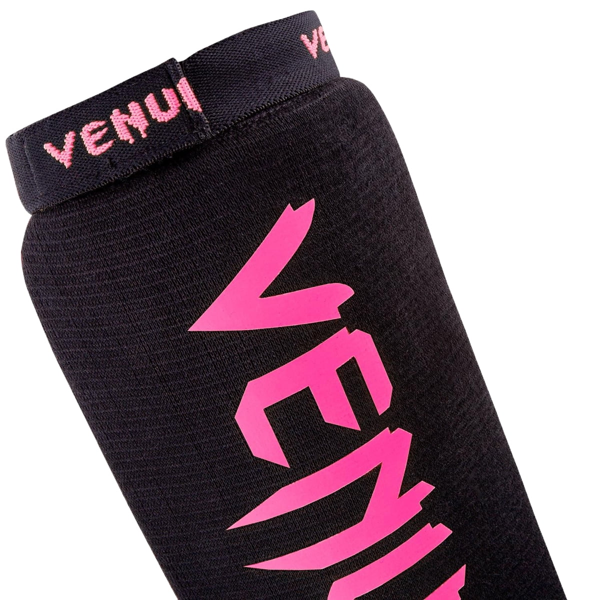 Venum Kontact Slip-On MMA Shin and Instep Guards - Black/Neo