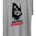 thumbnail image 3 of Chucky - Heres Chucky - Womens Short Sleeve Graphic T-Shirt, 3 of 5