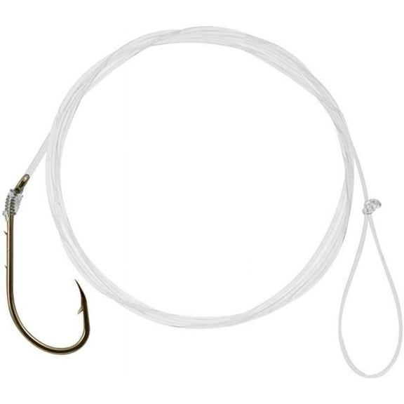 Southbend Range Snelled Baitholder Bronze Hook - Size 8 - All Purpose Longshank