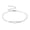 silver, variant on Fashion Bracelets Map Bracelets Irregular Hollow Mountain Bracelet-silver