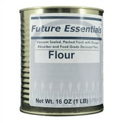 Future Essentials Freeze Dried Food For Emergency and Long Term Storage Food For Camping and Hiking, All Purpose White Flour #2.5 / 16oz / Can - 6 Cans