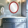 thumbnail image 4 of Athena Framed Mirror - Holiday Red, 4 of 6