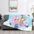 thumbnail image 2 of Rozeui Bluey for Flannel Blanket, Soft Fuzzy Plush King Blanket for Winter, Thick and Warm All-Season Bed Throw-40"x30", 2 of 6