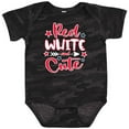 thumbnail image 3 of Inktastic 4th of July Red White and Cute with Arrow and Stars Boys or Girls Baby Bodysuit, 3 of 5