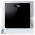 thumbnail image 3 of Digital Bathroom Scale, High Accuracy Bathroom Scale with Lighted Display, Battery Powered, Black, 3 of 5