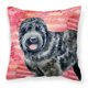 thumbnail image 1 of "Treasures BB9764PW1818 Black Russian Terrier Love - Cojín de lona para exteriores, multicolor" Caroline's Treasures BB9764PW1818, 1 of 1