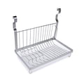 thumbnail image 1 of Bewildely Escurridor de platos de acero inoxidable, soporte para tazas, escurridor de platos, estantes para colgar en la pared, organizador de cocina para Hardware Bewildely  HA071476-00, 1 of 6