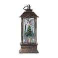 thumbnail image 2 of Farol de bola de nieve de Navidad, farola de calle iluminada, lámpara de Navidad con forma de bola de nieve, decoración navideña para el hogar, rendimiento confiable, 2 of 14