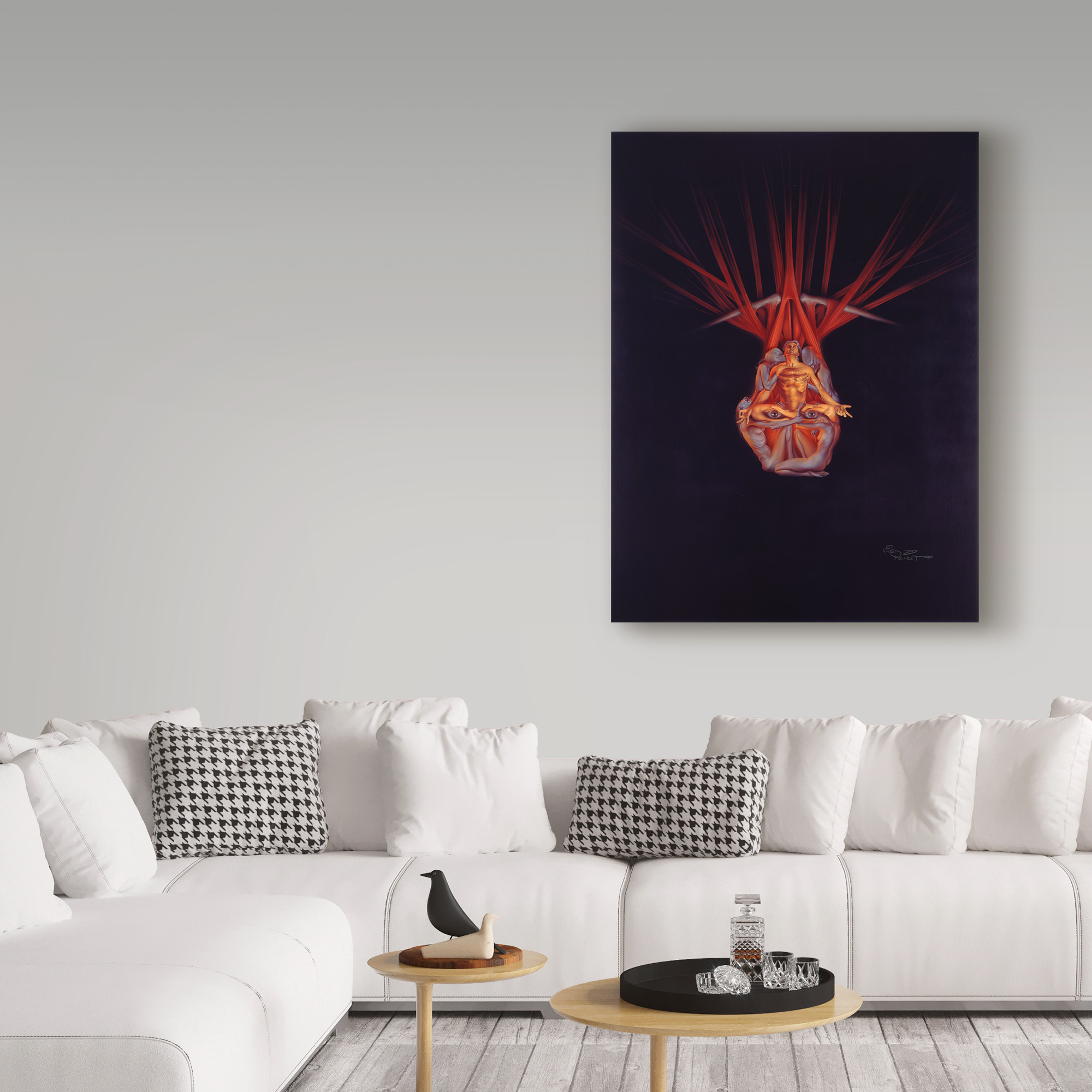 Trademark Fine Art 'Meditation' Canvas Art by Kirk Reinert