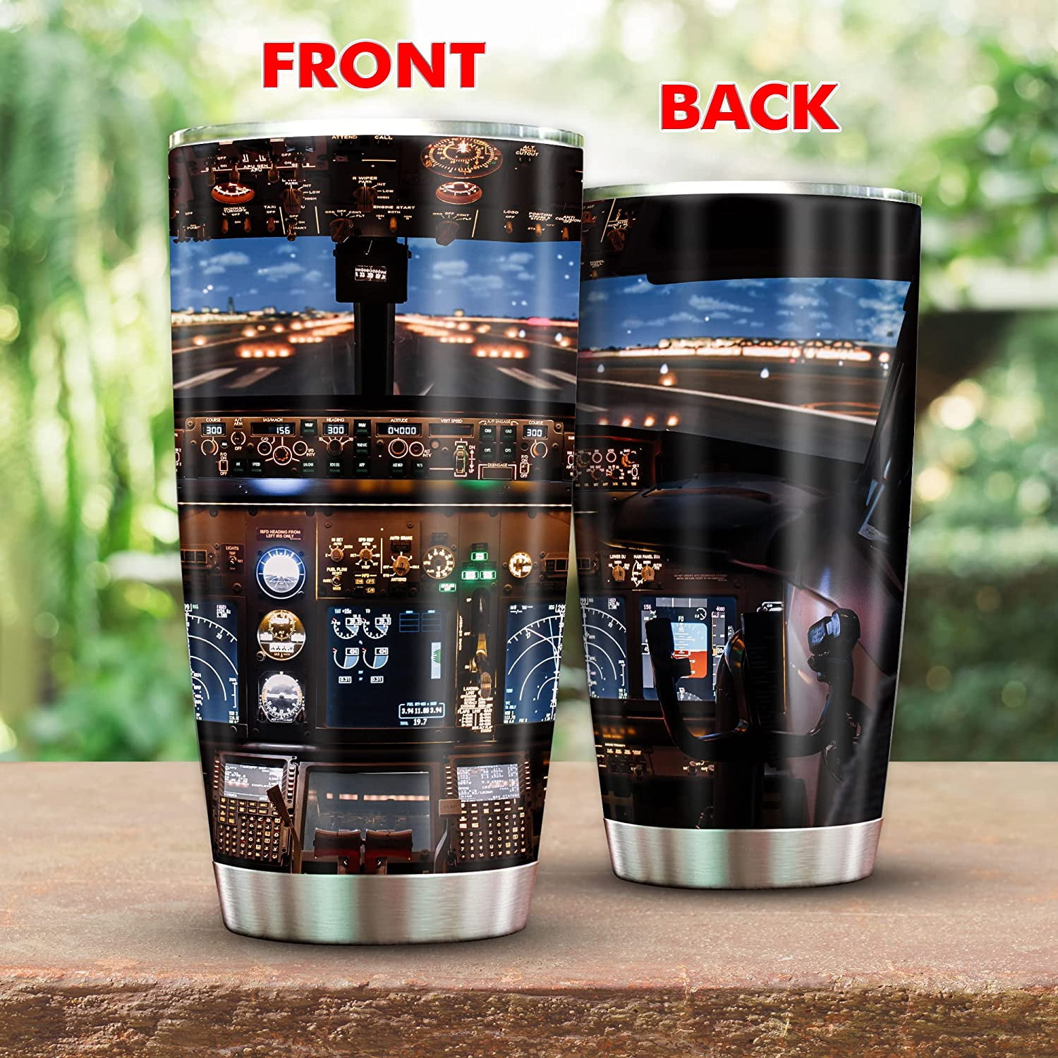 Cute Elephant – Engraved Stainless Steel Tumbler, Yeti Style Cup