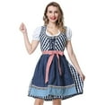 thumbnail image 3 of Women's Dirndl Dress, Dirndl Blouse Traditional Oktoberfest for Oktoberfest Carnival, 3 of 5