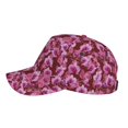 thumbnail image 5 of Kdxio Unisex Orchids Flowers Pattern Baseball Cap Unisex Washed Classic Adjustable Hat, 5 of 8