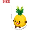 thumbnail image 5 of Fast Food Collection Micro Building Blocks - Mini Food Brick Sets for Kids and Adults, Creative DIY Home & Office Decor Toy, 3D Food Model Puzzle Kit(Happy Pineapple, 216 Pcs), 5 of 6