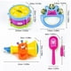 thumbnail image 3 of VISALY - Juego de 5 tambores para bebé, niño y niña, instrumentos musicales, juego de batería, juguetes para niños, 3 of 3
