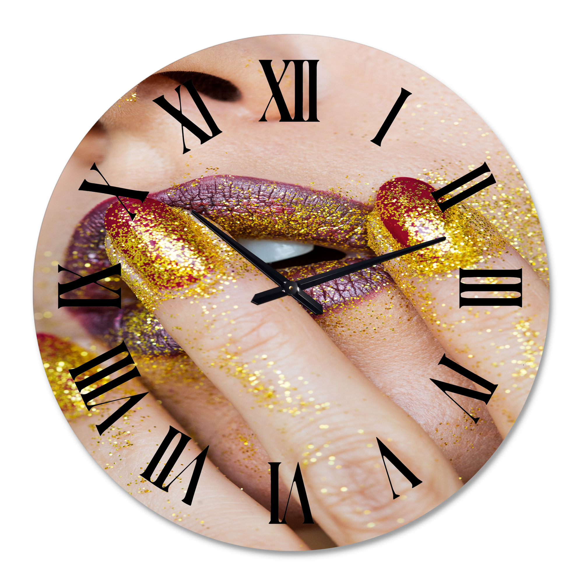 Designart 1 in Quartz Modern/Contemporary Wall Clock