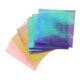 thumbnail image 3 of 12 hojas cuadradas de papel origami con purpurina, colores vivos para proyectos de arte y manualidades., 3 of 6