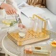 thumbnail image 5 of Drain Tray Double Layer Plastic Dish Drainer Kitchen Drain Shelf Sink Plate, 5 of 5