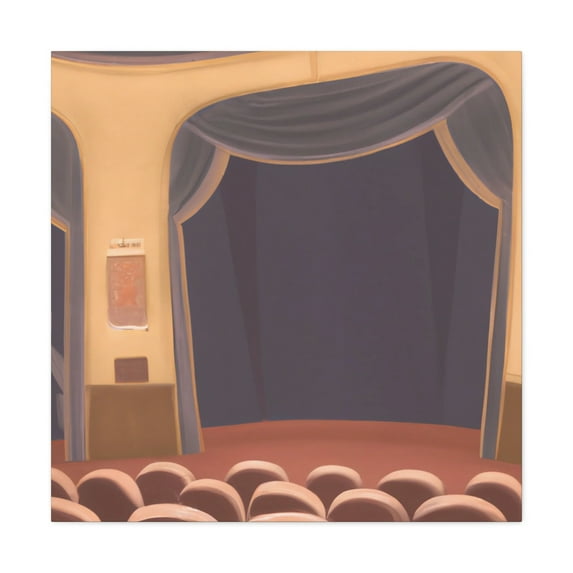 Vintage Movie Theater Dream - Canvas