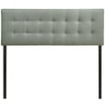 thumbnail image 2 of Emily Queen Upholstered Fabric Headboard - Gray, 2 of 4