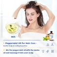 thumbnail image 4 of HIQILI Peppermint Essential Oil, 100mL for Diffuser Skin Hair Massage&Muscle Wellness Care, 4 of 9