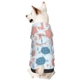 thumbnail image 1 of Fotbe Sea Turtle Sudadera con Estampado para Perros Pequeños – Suéter con Capucha para Mascotas, Tela Suave de Forro Polar con Bolsillo-X-Large, 1 of 7