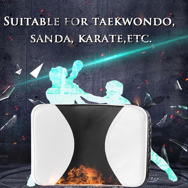 Muay Thai Pad PU Boxing Punch Pad Muay Thai Karate MMA Taekwondo Boxeo Target Kick Punch Shield Pad Utilidad ANGGREK Otros
