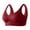 Red, variant on Bras for Women Women's Seamless Sports Bra Wireless Lift Anti-Sag Yoga Bra for Workout & Everyday White M