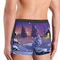 thumbnail image 5 of Kll Christmas Igloo Men'S Cotton Boxer Briefs Underwear-X-Large, 5 of 9