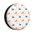thumbnail image 1 of Balery Corgi Dog And Heart Cubiertas para Neumáticos - Protector Resistente para Neumáticos de Camioneta, SUV, Remolque, Camper y RV-14 inch, 1 of 6