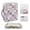 Pink - Lotus, variant on ZUXONGSY Flower Print Bible Case for Women Quilted Bible Bag Portable Scripture Bag with Tabs & Zippered Carrying Book Case for ChuZU, Essentials
