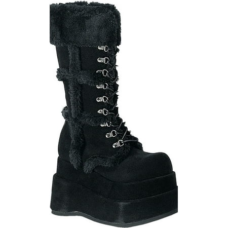 2 inch stacked heel boots